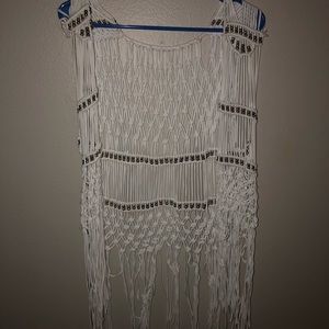 Fringe kimono🤍👢